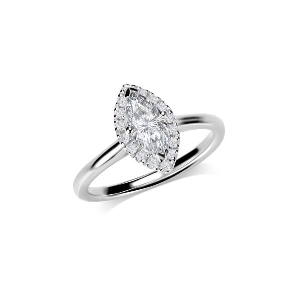 Verlobungsring Halo Marquise | Modell RX5891