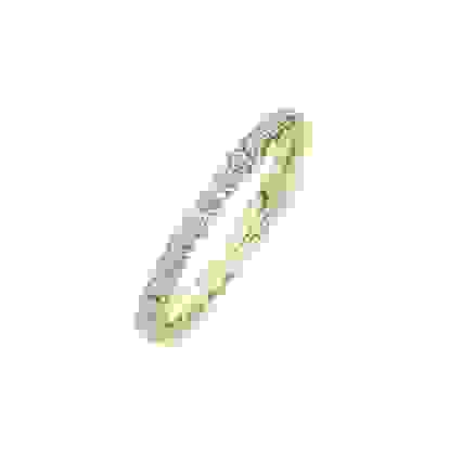 Memoire-Ring/Vorsteckring | Diamanten vollausgefasst | 0,96 ct. | tw/si