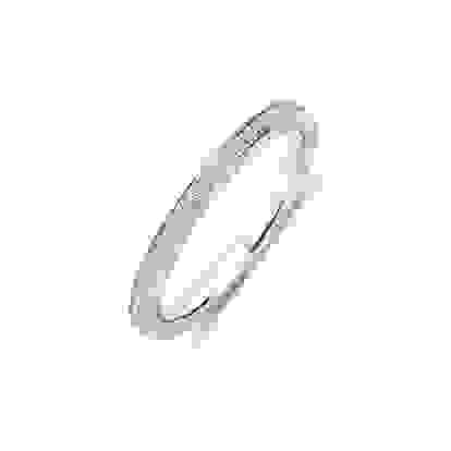 Memoire-Ring/Vorsteckring | vollausgefasst mit Diamanten | 0,45 ct. | tw/si