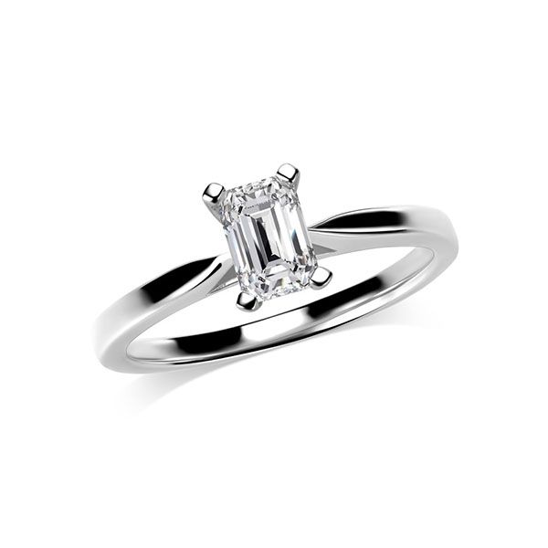 Verlobungsringe Emerald mit Diamanten